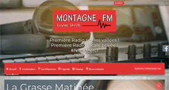 Desktop Screenshot of montagnefm.com